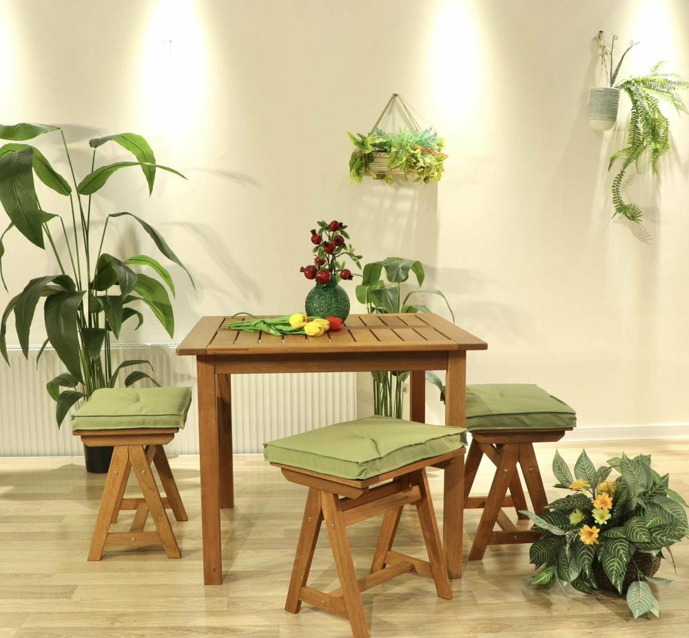 NJ 1203 მაგიდა + NJ 1421 ტაბურეტი