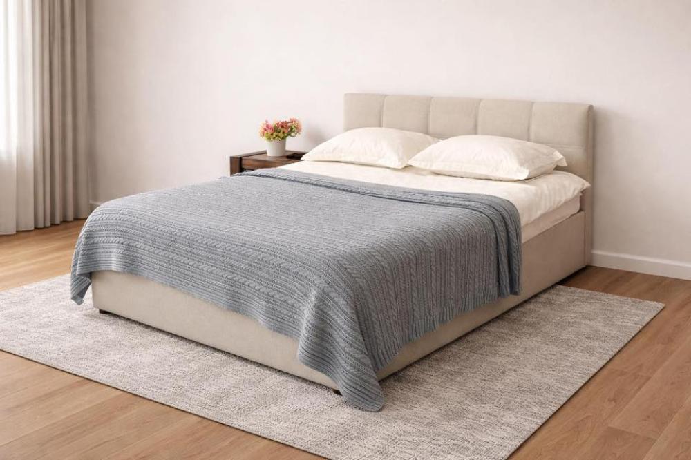 ITG 1382-1QB საწოლი სათავსოთი  DEPALMA TAUPE