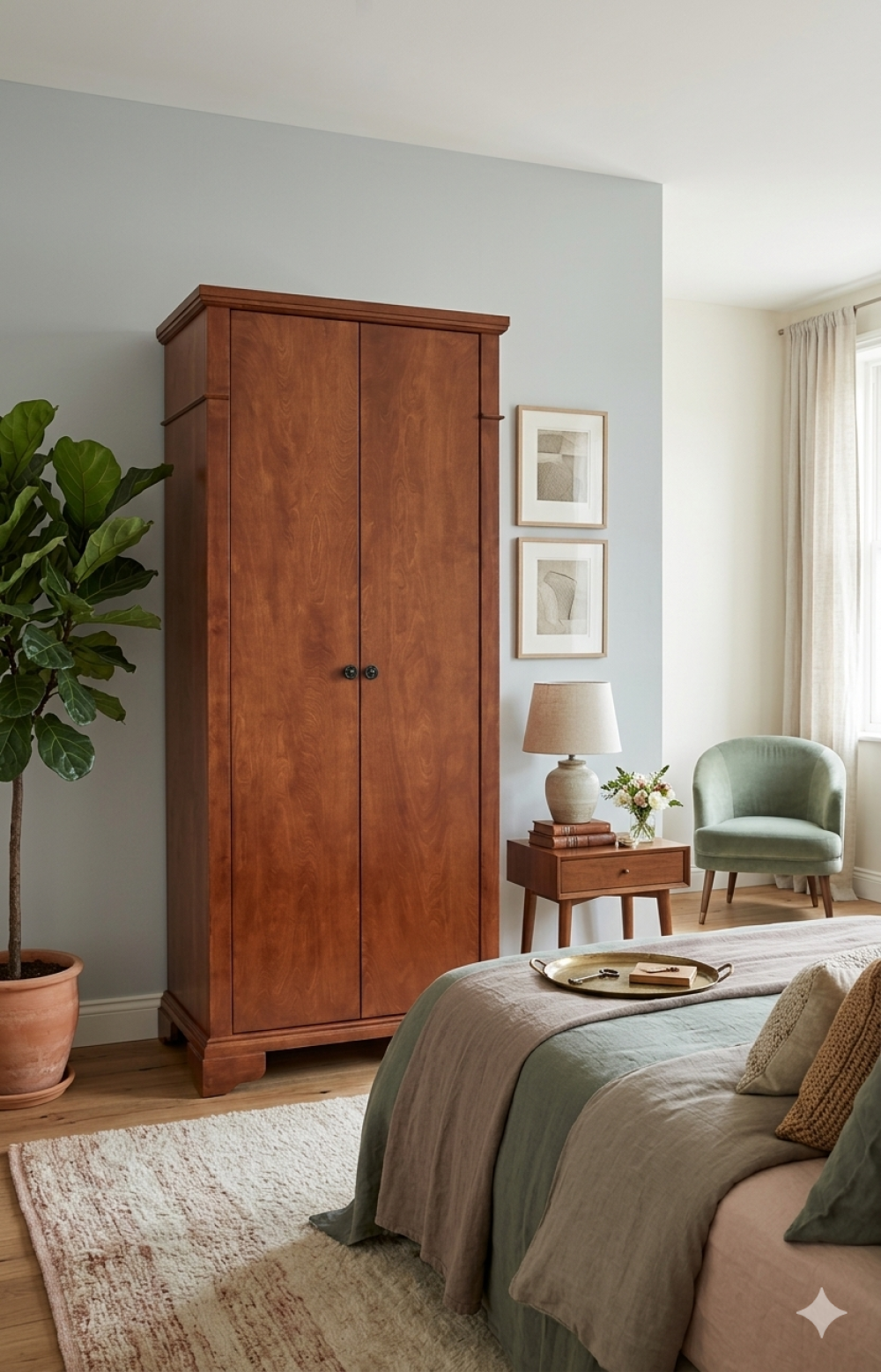 2 კარიანი გარდერობი Danial