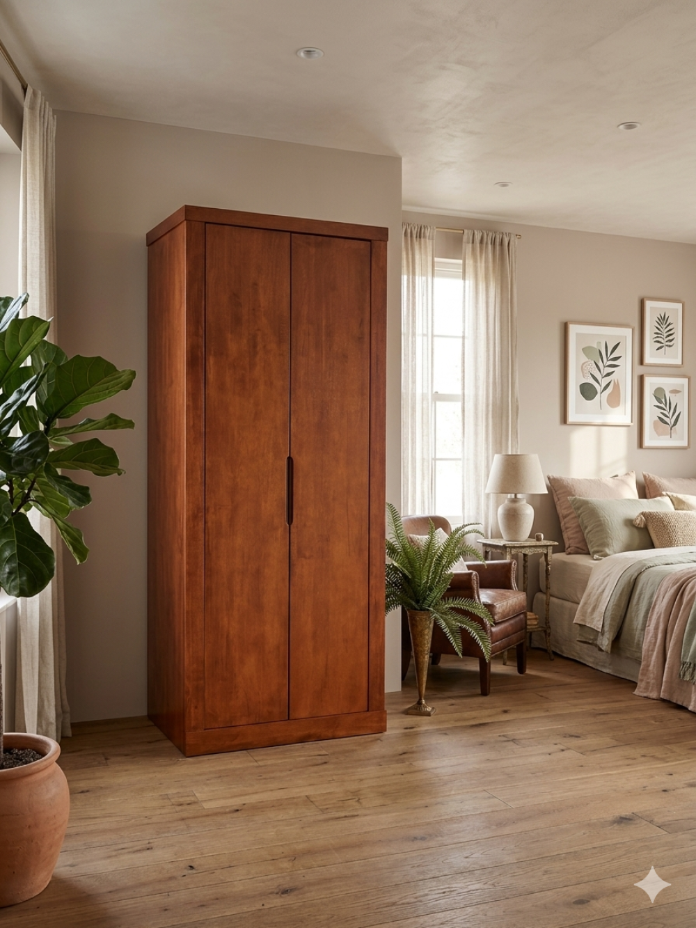 2 კარიანი გარდერობი Turkana